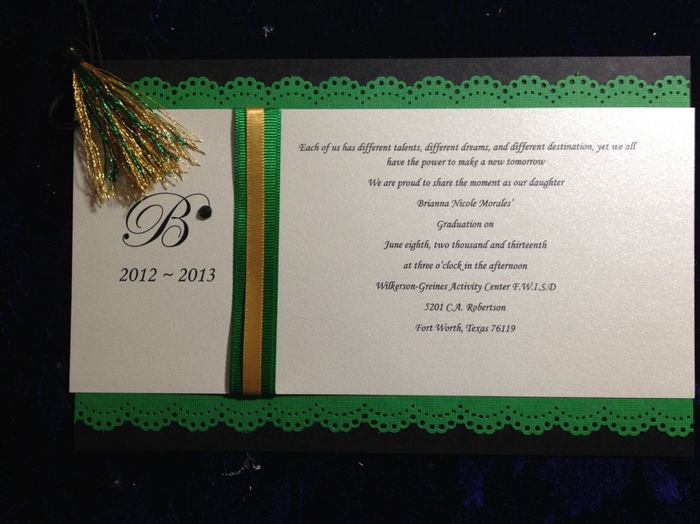 Invitation card help *pics*
