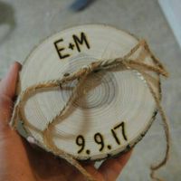 What are your ring bearers carrying?