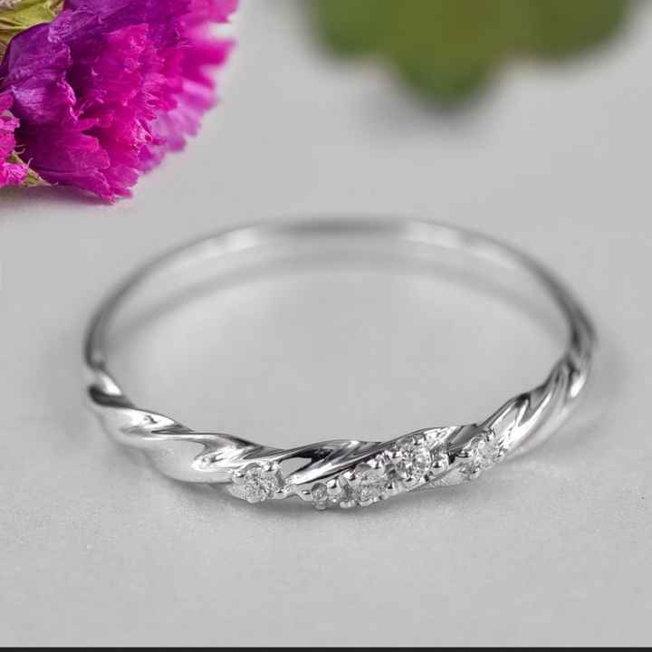 Brides and brides to be! i want to see your wedding bands or ideas for wedding bands! - 2