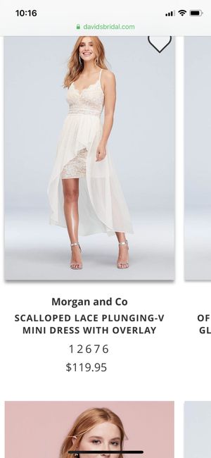 Reception dress