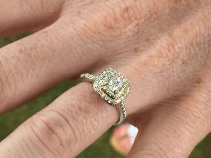 Let's see those rings! And for the Mrs lets see the bands with it ! I LOVE seeing everyone's bling:)