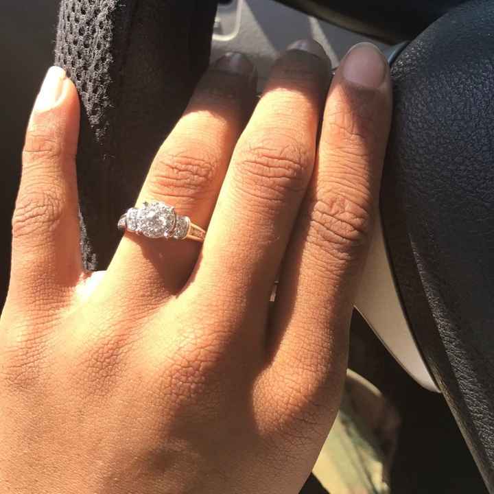 Let's see your engagement rings