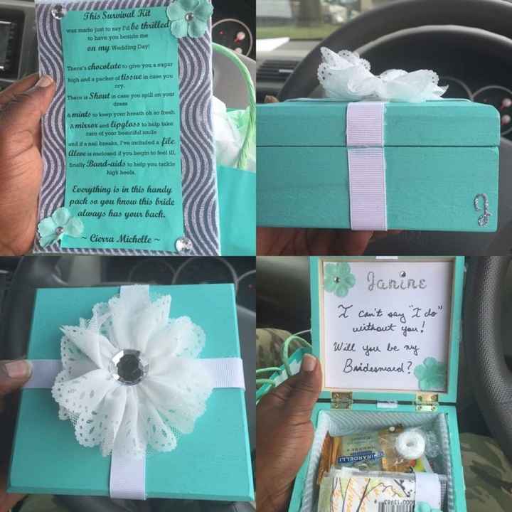 Bridesmaids surprise