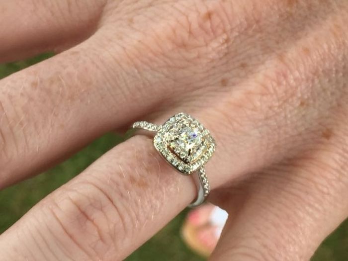 Let's see those rings! And for the Mrs lets see the bands with it ! I LOVE seeing everyone's bling:)