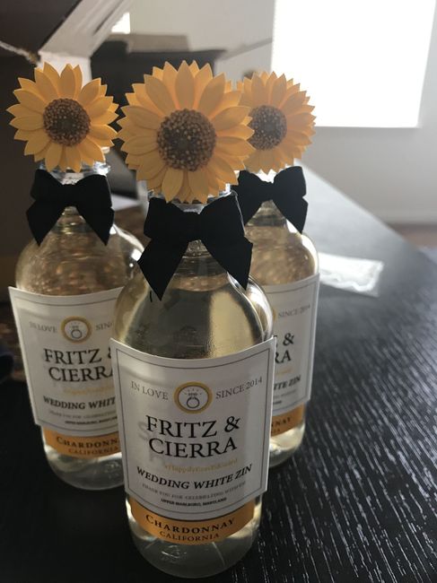 DIY Mini Wine Favors