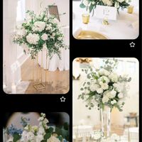 Navy Blue, Dark Green and ?? Flowers - 6