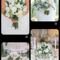 Navy Blue, Dark Green and ?? Flowers - 7