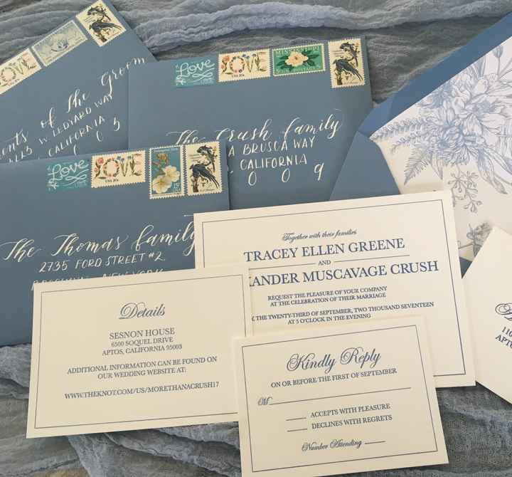 Invites are out! Pic   let me see yours