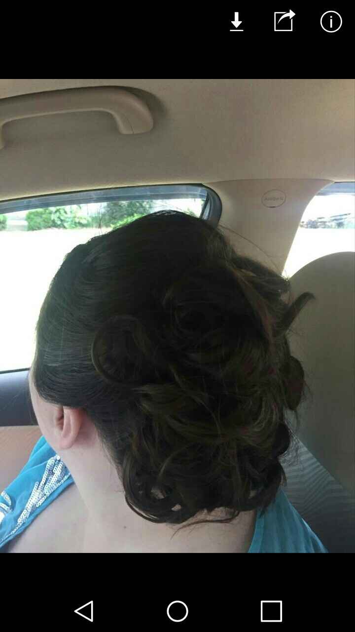 Hair trial today