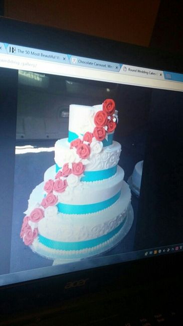 Tell me about your wedding cake