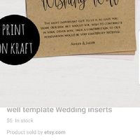 honeymoon Fund/wishing well - 1