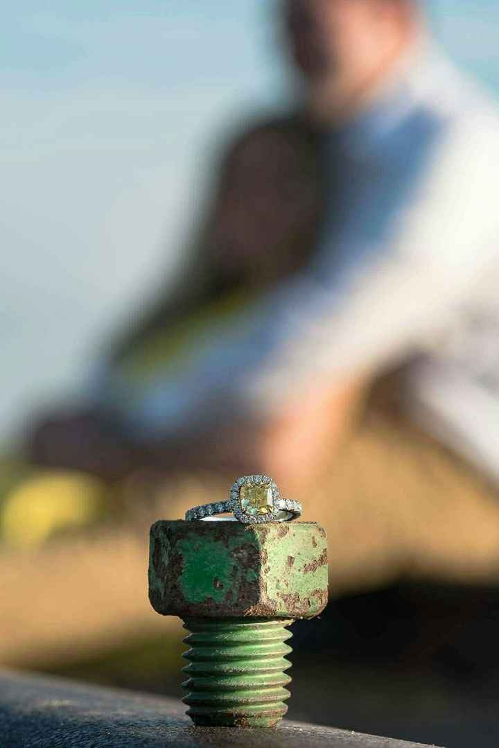 Engagement photo props