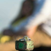 Engagement photo props