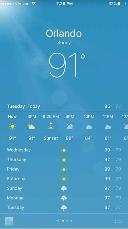 Outdoor Ceremony in the Summer's Heat