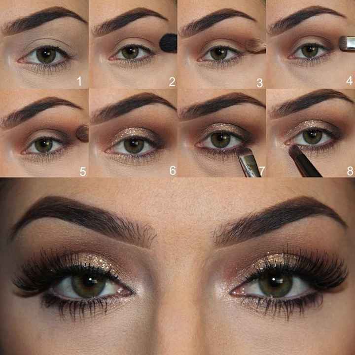 1/2 bottle of wine down and smokey eye attempt.