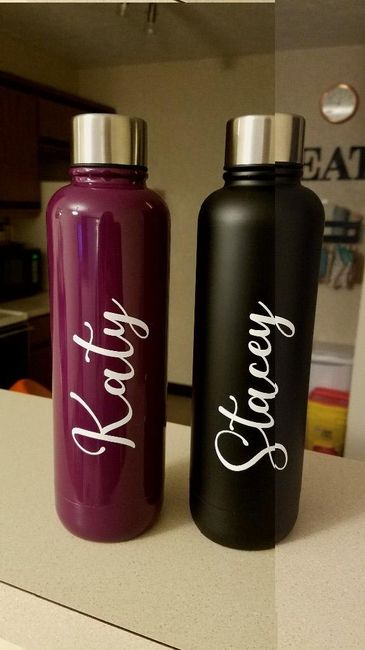 Bridesmaid tumblers 8