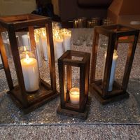 Wood Lanterns