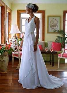 cheap but nice wedding dress