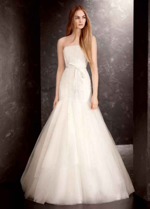 The first wedding dress you ever tried on...
