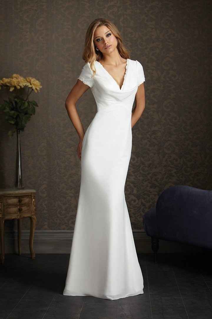 Two dresses...(ceremony and change for reception)?