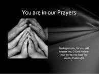 NWR: unspoken prayer request please!