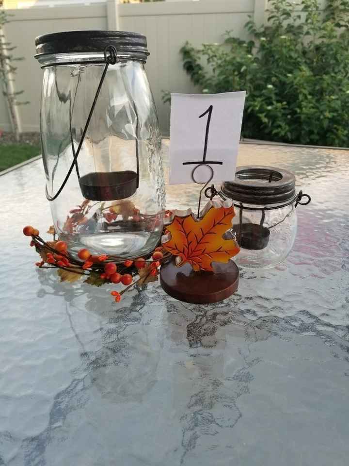 Fall centerpieces