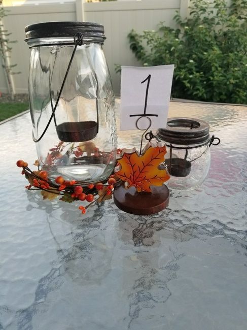 Fall centerpieces