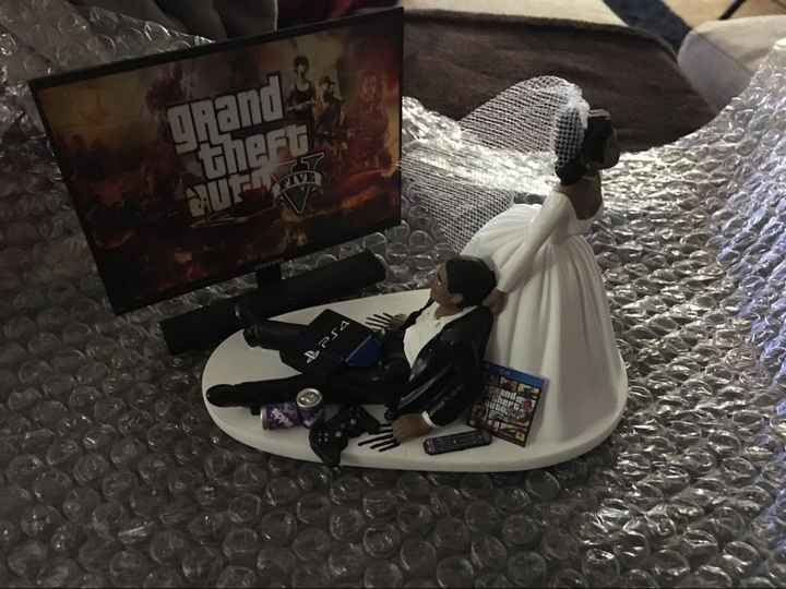 Wedding Cake Topper - 1