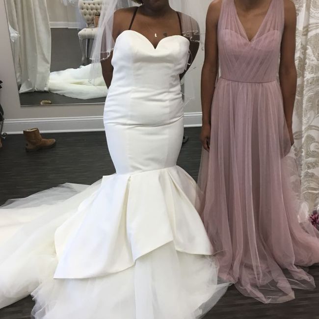 Picked up my dress today!! - 1