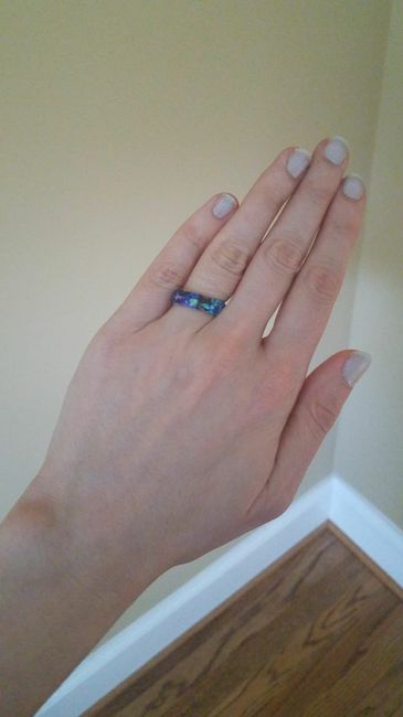 Let's see your silicone or alternative wedding band 1