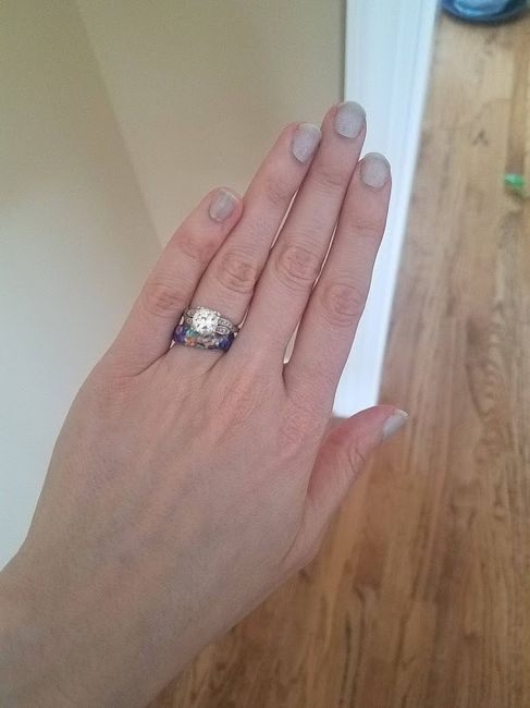 Let's see your silicone or alternative wedding rings - 2