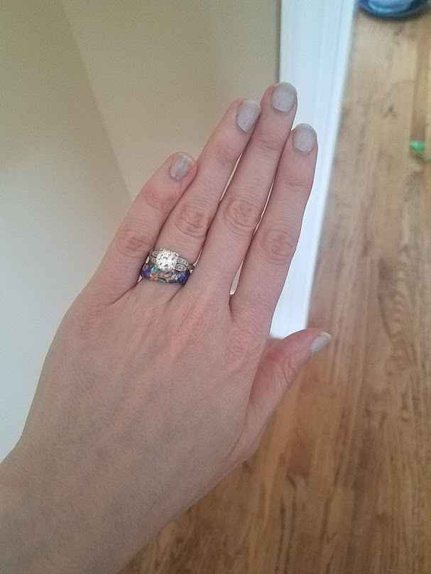 Let's see your silicone or alternative wedding rings - 2