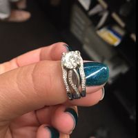 I love my rings!  Can't wait to wear them both. Share your pictures!