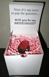 Will you be my bridesmaid?