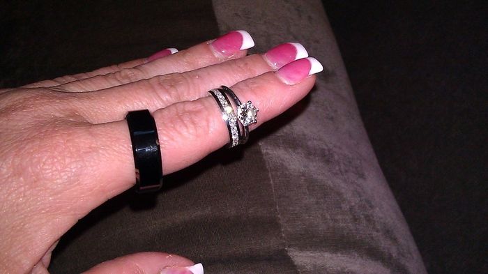 Yay- my band came in! Now show of your bling!