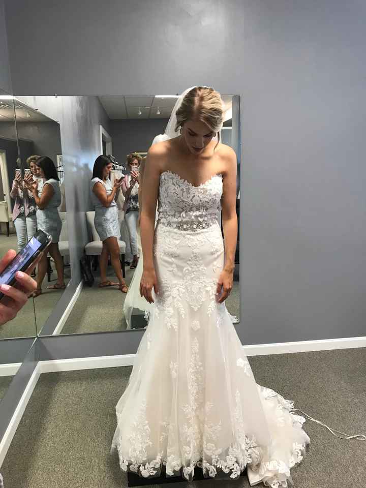 What’s your favorite detail of your dress? - 1