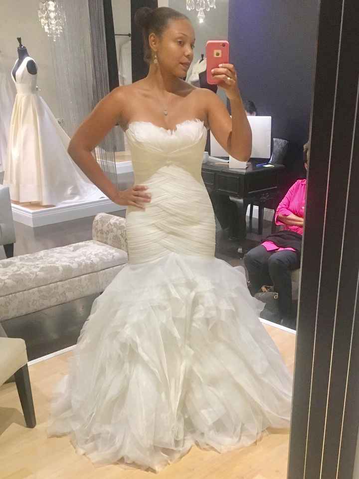 I said yes to the dress...