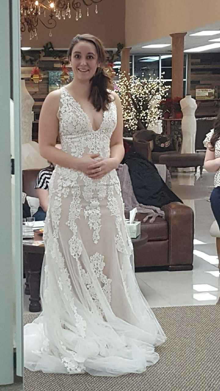 i found my dress! But am now doubting myself - 1