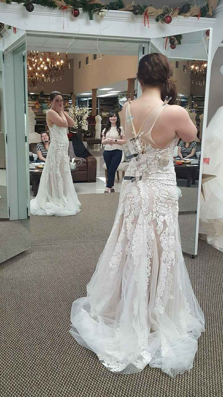 i found my dress! But am now doubting myself - 2