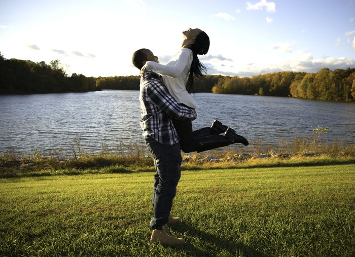 A Love for all Seasons Theme Engagement shoot