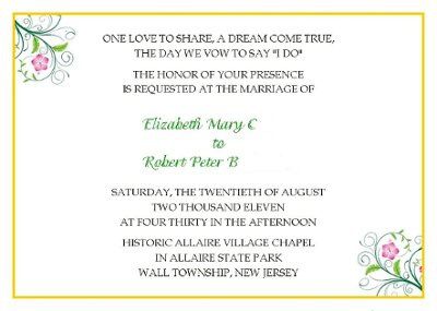 DIY invitation (pic)
