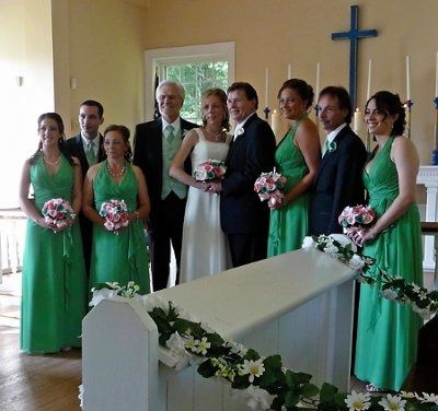 I'm back and married. PIC's