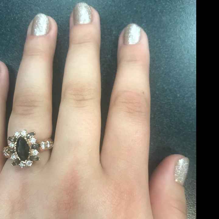 Rings, rings, show me your bling - 1