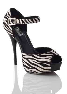 NEW! Animal Print Platform Pump. Zebra or Leopard