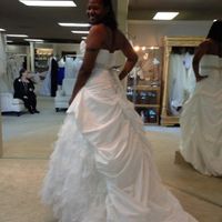 Yay, I have my dress.  Thank you Brides Across America