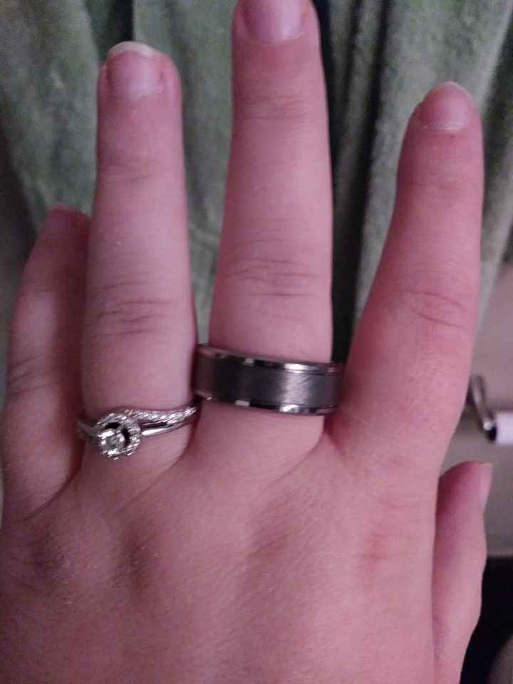 Engagement & Wedding ring coordination?