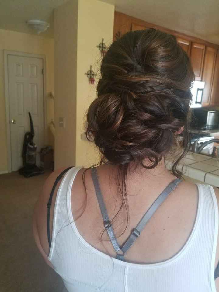Makeup and hair trail