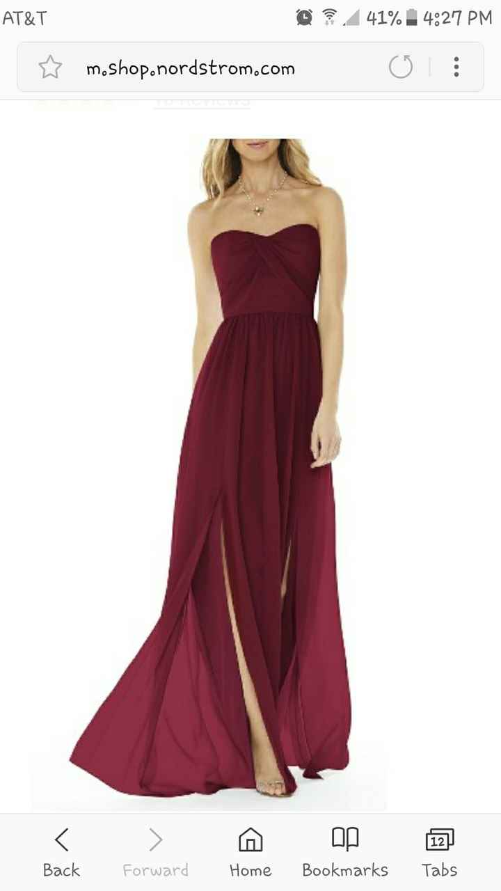 Bridesmaid DRESS Dilemma *HELP*