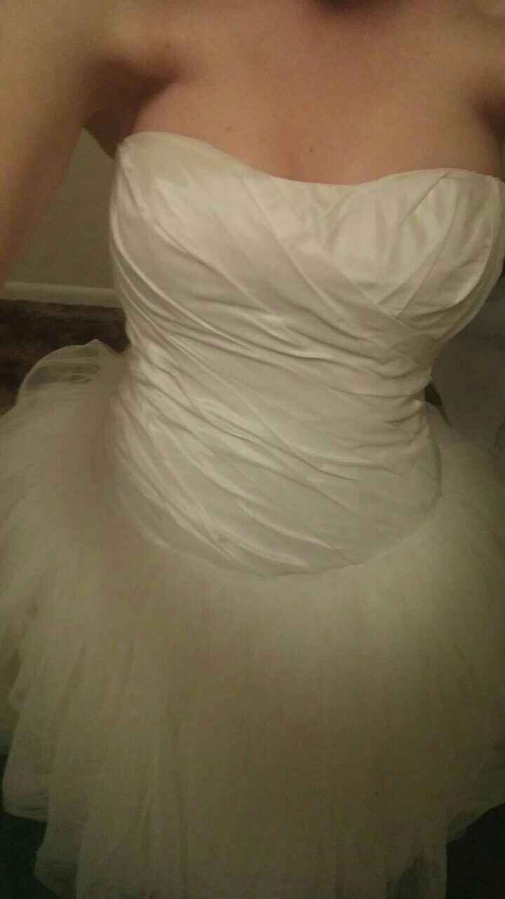 I GOT MY DRESS!!!!!!