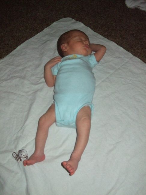 Married for 4 months today..and our son was born!! PICS!!
